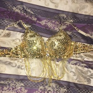 Sequins bra
